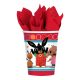 Bing Red Pahar de hârtie 8 buc 250 ml