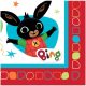 Bing Red șervețel 16 buc 33x33 cm