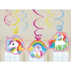 Unicorn Pink Set de benzi decorative 6 bucăți