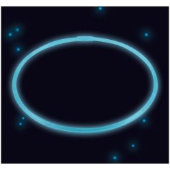 Colorat Lanț de gât luminos albastru 56 cm