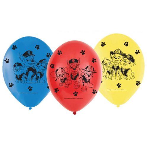 Patrula Cățelușilor Heroes balon, 6 buc 9 inch (22,8 cm)