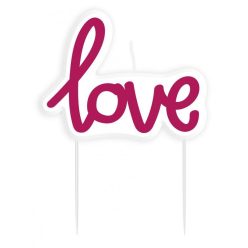Iubire Lumânare de tort Love