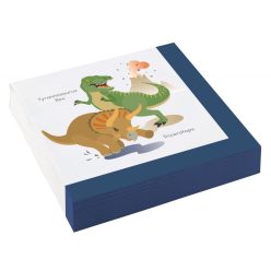 Dinozaur Happy  șervețel 20 buc 33x33 cm