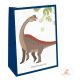 Dinozaur Happy set de 4 pungi de hârtie