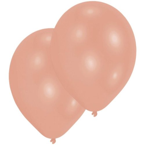 Colorat Pearl Rosegold Balon Roz, 10 Buc 11 inch (27,5 cm)