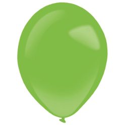 Colorat Festive Green Balon verde, 100 buc- 5 inch (13 cm)