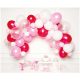 Colorat Pink set ghirlandă de baloane 70 bucăți