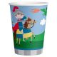 Cavaleri Protect Pahare de hârtie Knight 8 buc 250 ml