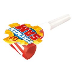 Pompierul Sam Teamwork set de trompete de petrecere, 8 buc
