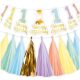 Bebe Rainbow Set de decorare pentru prima aniversare 2 piese