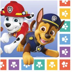   Patrula Cățelușilor Color Paws șervețel 16 buc 33x33 cm FSC