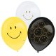 Emoji Smiley Originals balon 6 buc 11 inch (27,5 cm)