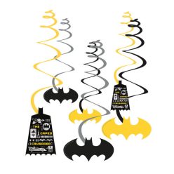 Batman City set de decorațiuni cu panglici, 6 bucăți