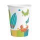 Vară Surf Party pahar de hârtie 8 buc 250 ml