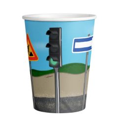 Construcție Sand pahar de hârtie 8 buc 250 ml