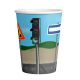 Construcție Sand pahar de hârtie 8 buc 250 ml