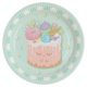 Arici Crazy Cake Farfurie din hârtie pentru prăjituri, set de 8, 23 cm