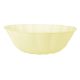 Colorat Vert Decor Farfurie adâncă galbenă, set de 6, 14,8 cm