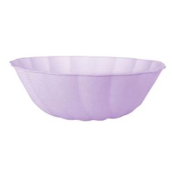 Colorat Vert Decor Farfurie adâncă mov, set de 6, 14,8 cm