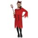 Diavol costum de fată 8-10 ani