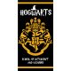 Harry Potter Prosoape de baie Hogwarts, Prosoape de plajă 70x140cm (Uscare Rapidă)