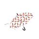 Disney Mickey  umbrelă transparentă semi-automată pentru copii Ø74 cm