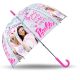 Barbie Strong Girls umbrela transparentă pentru copii Ø70 cm