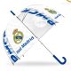 Real Madrid Emblem umbrelă transparentă pentru copii Ø70 cm