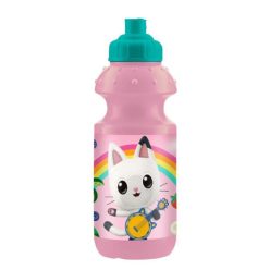   Gabby's Dollhouse Smoothie Land sticlă din plastic, sticlă sport 350 ml