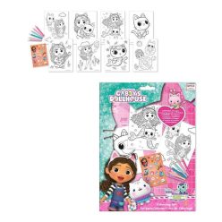   Gabby's Dollhouse Set de colorat Smoothie Land cu autocolante
