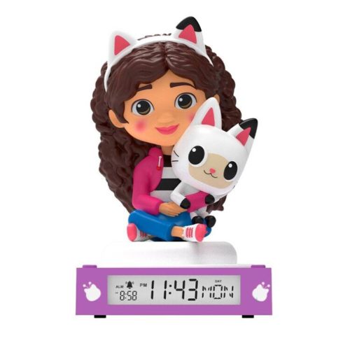 Gabby's Dollhouse Smoothie Land Lampa de noapte 3D și Ceas deșteptător
