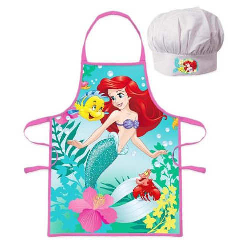 Prințesele Disney Curious  Set de șorț pentru copii Ariel, 2 piese
