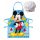 Disney Mickey  Grinning Colors Set de șorț pentru copii, 2 piese