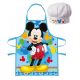 Disney Mickey  Grinning Colors Set de șorț pentru copii, 2 piese