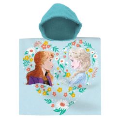   Disney Regatul de gheață Flower poncho prosop de plajă 60x120 cm