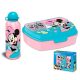 Disney Minnie  Mermaid set cutie de sandwich + sticlă de aluminiu