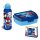 Omul Păianjen Blue Web set cutie de sandvișuri + sticlă de aluminiu