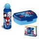 Omul Păianjen Blue Web set cutie de sandvișuri + sticlă de aluminiu