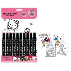 Hello Kitty carte de colorat cu numere
