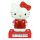 Hello Kitty Red Lampa de noapte 3D și ceas deșteptător