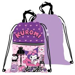   Hello Kitty Kuromi Deluxe geantă de sport, sac de gimnastică 45 cm