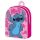 Disney Lilo și Stitch Pink Leaf rucsac, geantă 30 cm