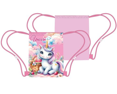 Unicorn Clouds geantă sport, sac de gimnastică 40 cm