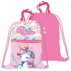Unicorn Clouds Deluxe geantă sport, sac pentru sală 45 cm