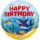 La mulți ani Ocean Balon mini folie La mulți ani 19 cm (WP)