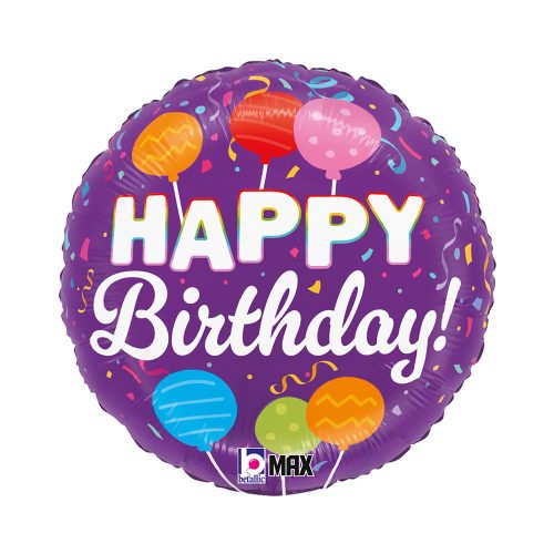 La mulți ani Candle Pops Balon din folie Happy Birthday 46 cm