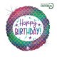 La mulți ani Glitter Mermaid Balon din folie Happy Birthday 46 cm
