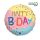 La mulți ani Funky Dots Happy Birthday balon din folie 46 cm