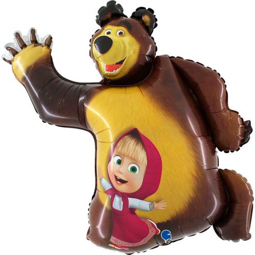 Masha și Ursul Smile balon folie 107 cm
