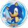 Sonic Ariciul Trio balon din folie 46 cm